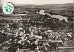 78 - Très Belle Carte Postale Semi Moderne Dentelée De  PORCHEVILLE     Vue Aérienne - Porcheville