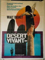"Désert Vivant" Walt Disney...1953 - Affiche 120x160 - TTB - Affiches & Posters
