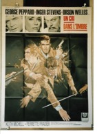 "Un Cri Dans L'Ombre" Peppard, Stevens, O. Wells...1968 - 120x160 - TTB - Affiches & Posters