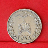 ALGERIA 1 DINAR 1972 -    KM# 104,1 - (Nº31657) - Argelia