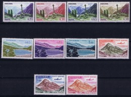 Andorre Mi 168 - 177 Postfrisch/neuf Sans Charniere /MNH/** 1961 - Unused Stamps