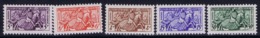 Monaco Mi 497 - 501  Postfrisch/neuf Sans Charniere /MNH/** 1955 - Unused Stamps