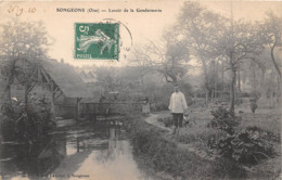 60-SONGEONS- LAVOIR DE LA GENDARMERIE - Songeons