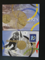 Carte Entier Postal Stationery Card (x2) Jeux Olympiques Nagano 1998 Olympic Games Suisse (ref 94445) - Winter 1998: Nagano
