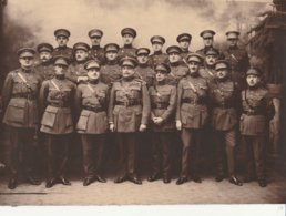 Officiers De L'armée Belge ( Laquelle ?????) -archive Marcel Serrain à Saint-Adresse - Belgisch Leger