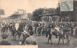 60-CHANTILLY- LES COURSES , AVANT DE DEPART - Chantilly