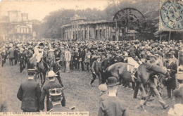 60-CHANTILLY- LES COURSES , AVANT DE DEPART - Chantilly