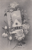 Suisse - Herisau - Eglise Kirke - Postmarked 1908 - Fleurs Tokyo Perce-neige - Herisau