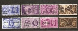 BAHRAIN 1948 OLYMPIC GAMES AND 1949 UPU SETS FINE USED Cat £31 - Bahrain (...-1965)