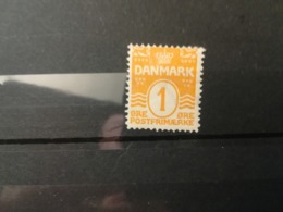 FRANCOBOLLI STAMPS DANIMARCA DANMARK 1905 NUOVI MLH SERIE NUMERALE SIMBOLI FIGURE LINEE SIMBOLS DENMARK - Unused Stamps