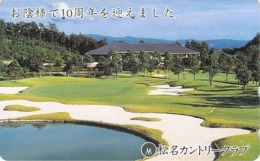 SPORT - GOLF -  HOLE IN ONE - Télécarte Japon - BD