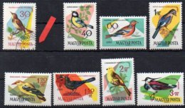 Ungarn 1961 MiNr. 1807 O/used , 1808-1815 **/mnh ; Singvögel - Sonstige & Ohne Zuordnung