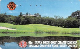 SPORT - GOLF -  HOLE IN ONE - Télécarte Japon - BD