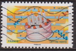Emoji - FRANCE  - Gateau D'anniversaire - N° 1559 - 2018 - Lettres & Documents