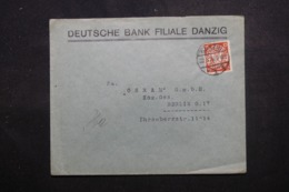 ALLEMAGNE - Enveloppe Commerciale De Danzig Pour Berlin En 1926, Affranchissement Plaisant - L 44071 - Covers & Documents