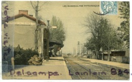 - ORAISON - 5 Basses Alpes ), Gare Intérieure - Rare En Couleurs, épaisse, écrite, 1907, TTBE, Scans. - Otros & Sin Clasificación