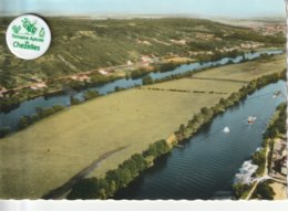 78 - Très Belle Carte Postale Semi Moderne Dentelée De  LIMAY ET MANTES    Vue Aérienne - Limay