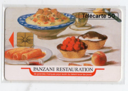 FRANCE EN785 PANZANI RESTAURATION 50U Tirage 3550 Ex - Alimentation