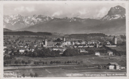 Suisse - Romont - Vue Générale Vanil Noir Et Moléson - Postmarked 1946 - Romont