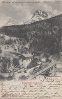 Suisse - Schuls Scuol - Saegemühle - Scierie Bois - Postmarked 1905 Tarasp Kurhaus - Scuol
