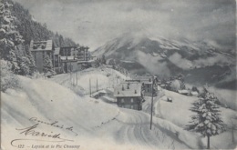 Suisse - Leysin Et Pic Chaussy  - Postmarked 1906 - Leysin
