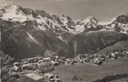 Suisse - Mürren - Panorama Ville - Ebnefluh - Mittaghorn Grosshorn Breithorn - 1949 - Mürren