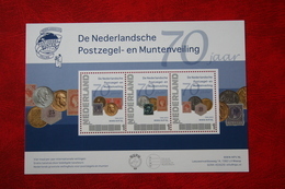 70 Jaar NPV Pièces Münzen COINS STAMPS Briefmarken 2012 POSTFRIS MNH ** NEDERLAND / NIEDERLANDE / NETHERLANDS - Personalisierte Briefmarken