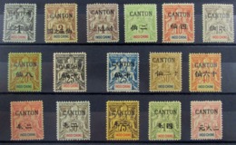 Francia Colonias Francesas Canton 17/32 * - Unused Stamps