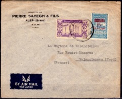 Siria-00194 - Busta Da Aleppo Del 01.09.47 In Affrancatura Mista Con Y&T N. 295a - Senza Difetti Occulti. - Storia Postale