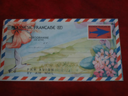 Polynésie Française Aéogramme - Postal Stationery