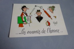 BELLE ILLUSTRATION...LES ENNEMIS DE L'HOMME - Oziouls