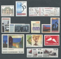 DANEMARK - Année Complète 1995 ** - TB - Annate Complete