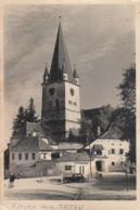 Original Foto - Rumänien Siebenbürgen - Heltau - Ortseinsicht Mit Kirche 1938 - Roumanie
