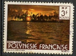 Polynésie Française - Polynesien - Polynesia 1979 Y&T N°134 - Michel N°280 (o) - 3f Motu Tapu - Gebruikt