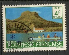 Polynésie Française - Polynesien - Polynesia 1979 Y&T N°135 - Michel N°281 (o) - 4f Raiatea - Oblitérés