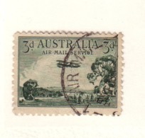 AUSTRALIE 1929 AVION  YVERT N°A2  OBLITERE - Used Stamps