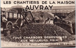 PUBLICITE --  Les Chantiers De La Maison AUVRAY - Advertising