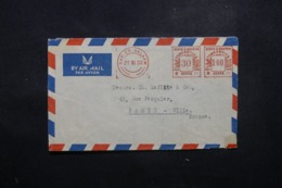 KENYA OUGANDA & TANGANYIKA - Affranchissement Mécanique De Dar-Es-Salaam Sur Enveloppe En 1950 Pour Paris - L 44231 - Kenya, Uganda & Tanganyika