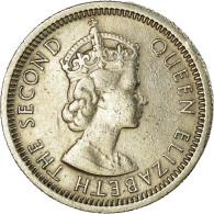 Monnaie, Etats Des Caraibes Orientales, Elizabeth II, 10 Cents, 1956, TTB - Territoires Britanniques Des Caraïbes