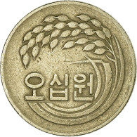 Monnaie, KOREA-SOUTH, 50 Won, 1974, TB+, Copper-Nickel-Zinc, KM:20 - Korea, South