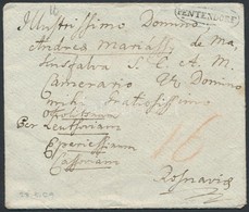 1829 Portós Levél / Unpaid Cover 'PENTENDORF' - Rosnavia - Sonstige & Ohne Zuordnung