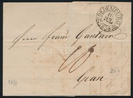 1838 Levél / Cover 'OEDENBURG' - Gran - Other & Unclassified