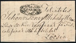 1846 Portós Levél / Unpaid Cover 'GR.WARDEIN' - Lőcse - Autres & Non Classés