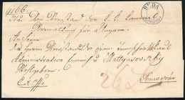 1849 Ex Offo Kék / Blue 'BUDA' Dátum Nélküli Bélyegzés / Without Date - Other & Unclassified