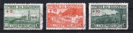 Luxembourg 1921 : Timbres Yvert & Tellier N° 137 - 138 Et 139 Oblitérés. - Gebruikt