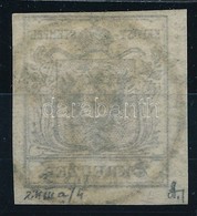 O 1850 2kr HP IIIa Fekete, Gépszínátnyomattal / Black, With Machine Offset 'PESTH' Certificate: Strakosch - Altri & Non Classificati