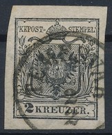 O 1850 2kr HP Ib Fekete / Black 'TEMESVÁR' Certificate: Ferchenbauer - Sonstige & Ohne Zuordnung