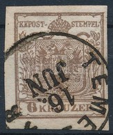 O 1850 6kr HP Ia Barna / Borwn 'TEME(SVA)R' Certificate: Steiner - Sonstige & Ohne Zuordnung