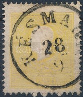 O 1858 2kr II. Centrált / Centered 'KÉSMAR(K)' Signed: Ferchenbauer - Sonstige & Ohne Zuordnung