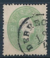 O 1861 3kr Sárgászöld / Yellowish Green 'DEBREC(ZEN)' - Sonstige & Ohne Zuordnung
